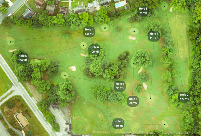 Panorama Golf Course Fairway Lines Vince's Sports Center of Newark DE